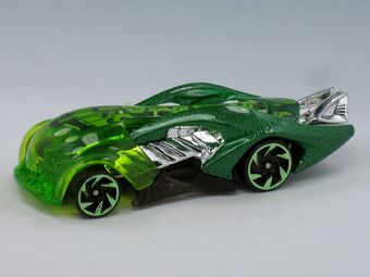 hot wheels green car