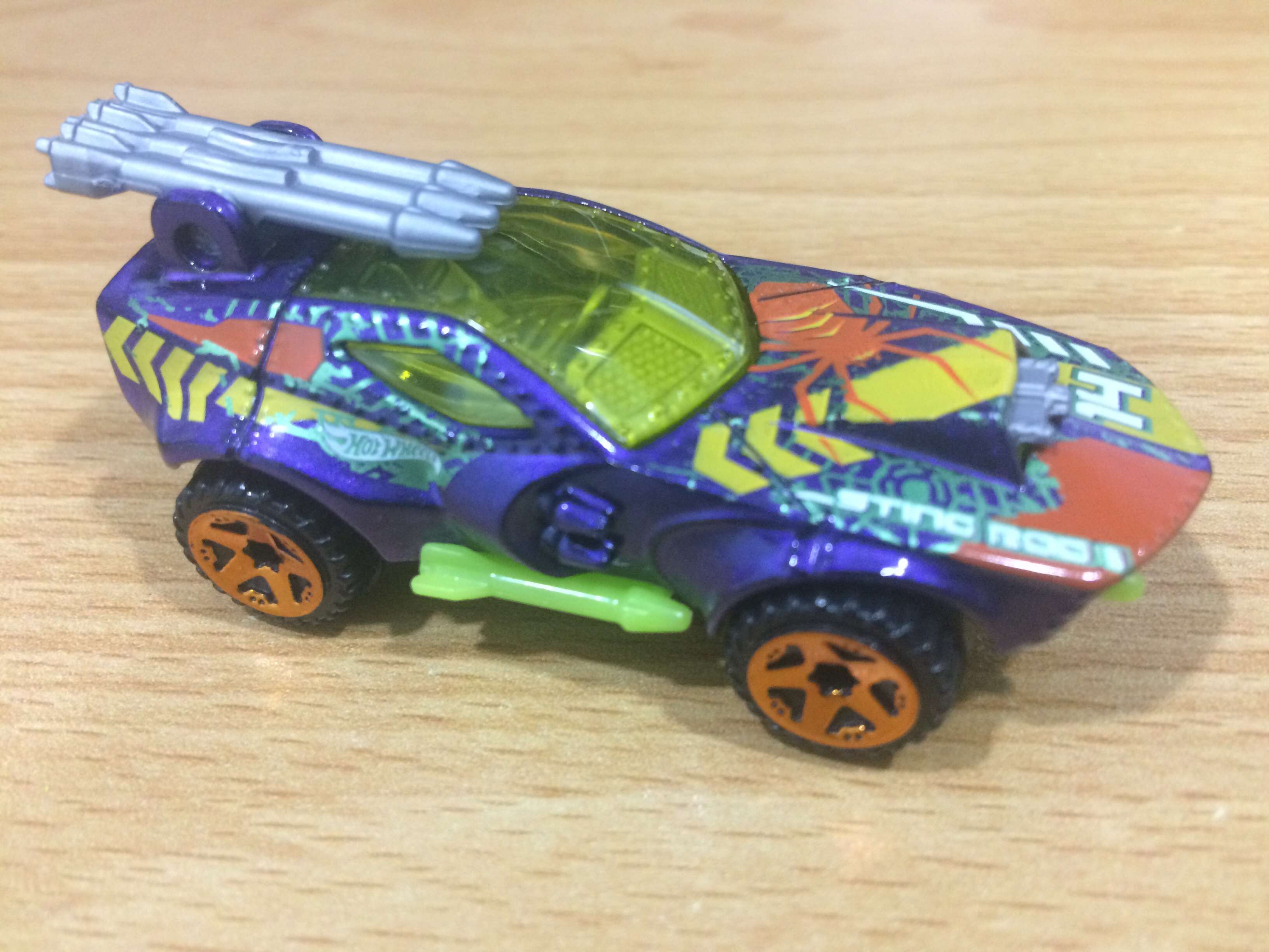 hot wheels sting rod 2