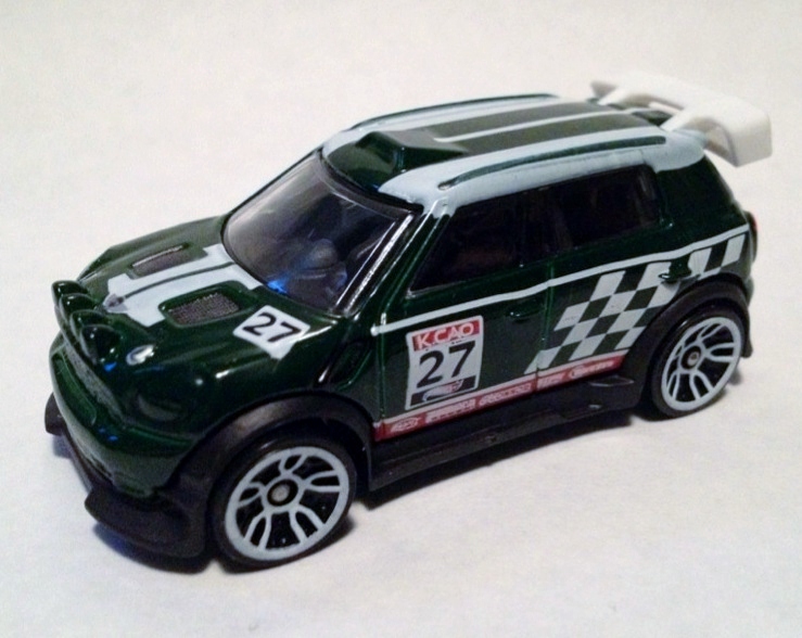 hot wheels mini cooper countryman