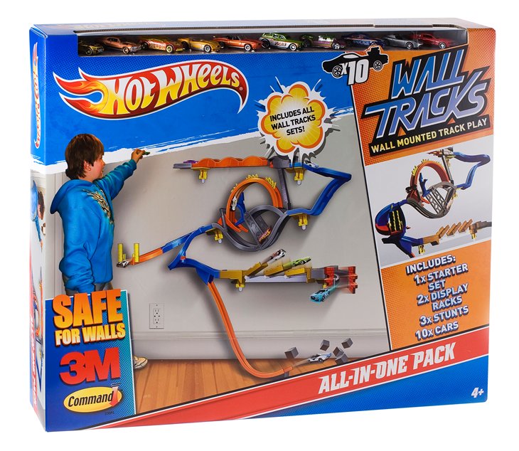 hot wheels wall track sets