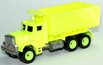 hot wheels peterbilt dump truck