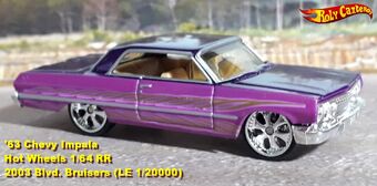 63 chevy impala hot wheels