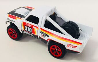 87 dodge d100 hot wheels