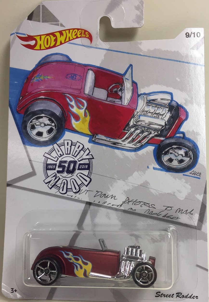 larry woods 50th anniversary hot wheels