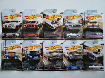 hot wheels vintage american muscle