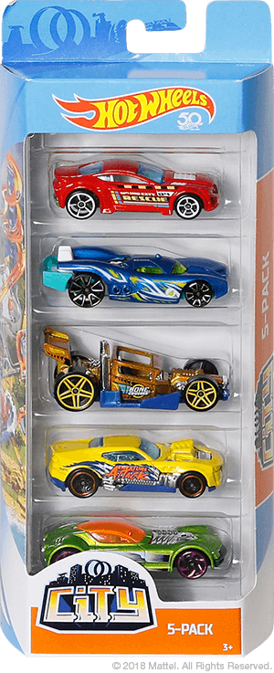 hot wheels glow wheels 5 pack