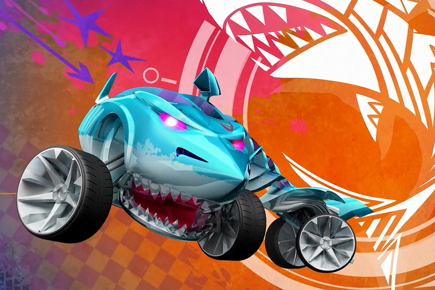 hot wheels mutant machines street shark