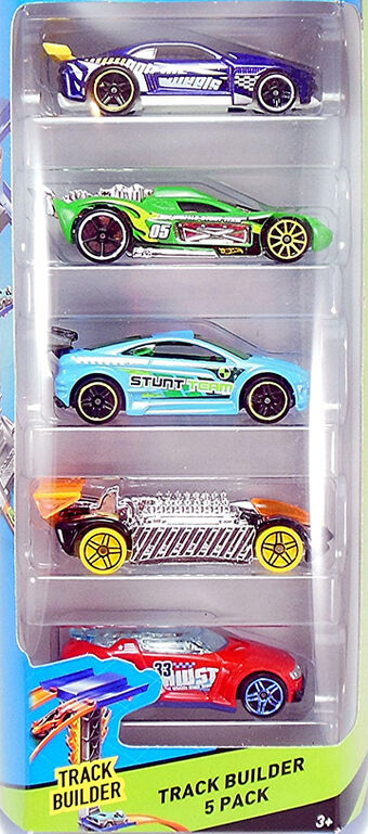 hot wheels 5 pack track builder