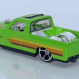 hot wheels custom 72 chevy luv green