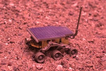 hot wheels sojourner mars rover