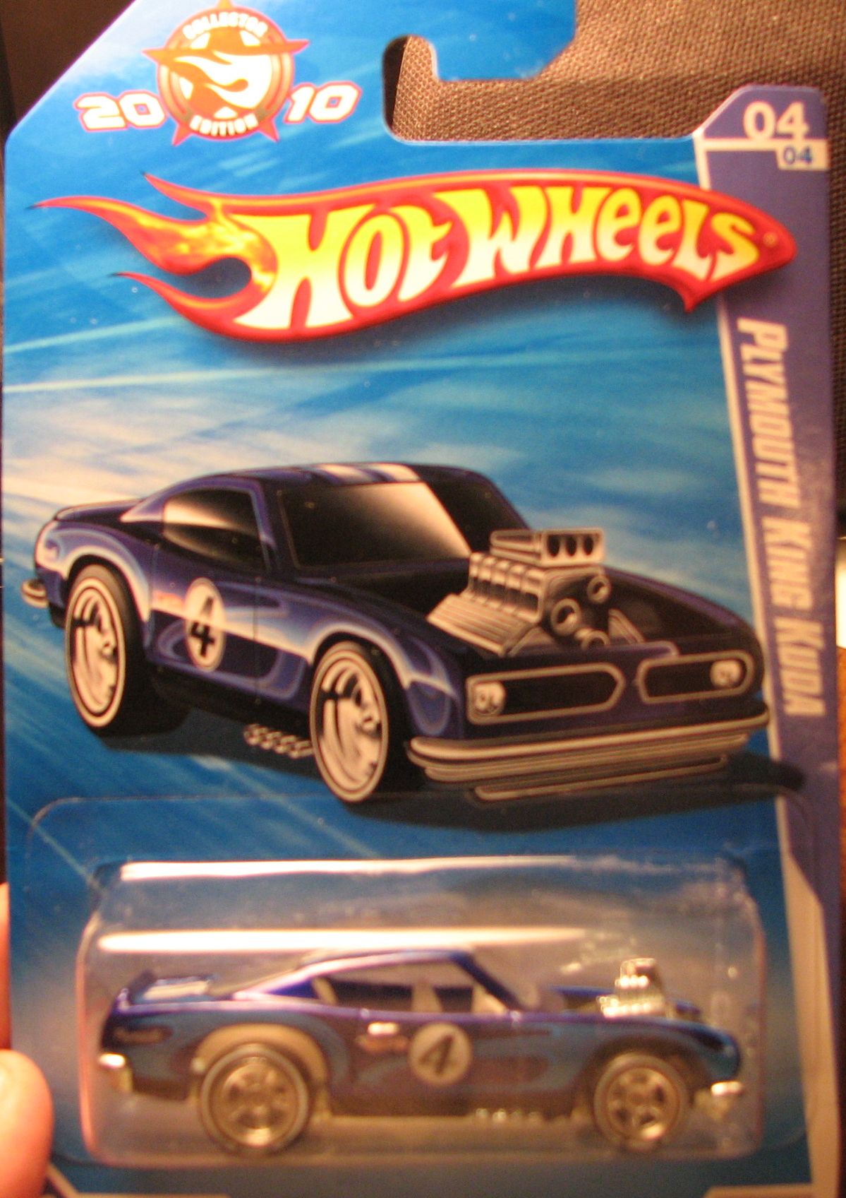 Image 2010collectoreditionplymouthkingkudacarded Hot Wheels
