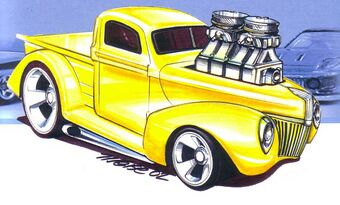 hot wheels 1941 ford pickup