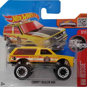 hot wheels blazer 4x4 1983