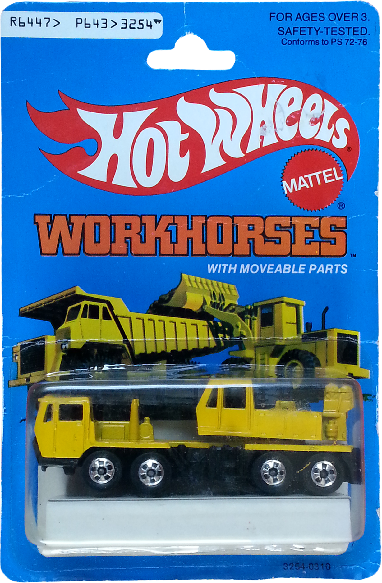 hot wheels crane truck