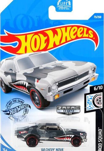 hot wheels 68 chevy nova