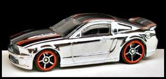 2007 mustang hot wheels