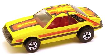 hot wheels turbo mustang