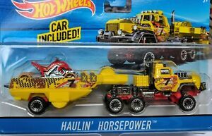 hot wheels haulin horsepower