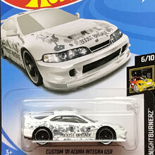hot wheels custom 01 acura integra gsr boost brigade