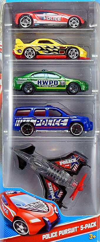 hot wheels police pursuit