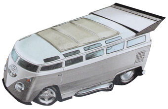 hot wheels volkswagen t1 drag bus