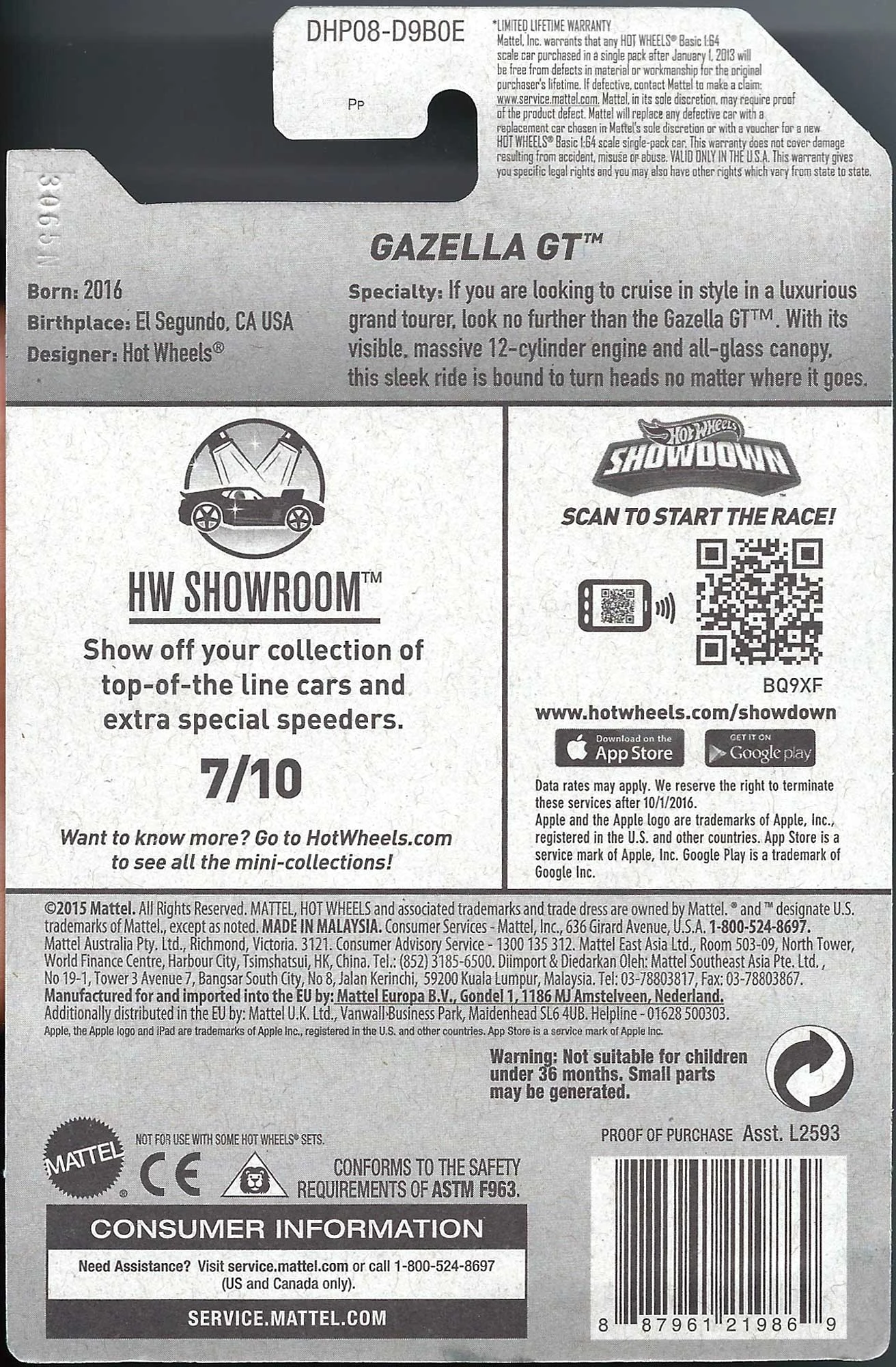 Image HW GazellaGT Red 2016 CardBackScan.jpg Hot Wheels Wiki