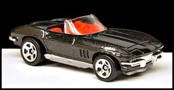 hot wheels 65 corvette 1999