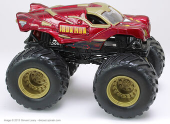 hot wheels monster jam iron man