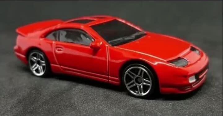 hot wheels nissan 300zx twin turbo red