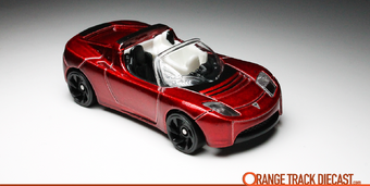 hot wheels tesla roadster greetings from space