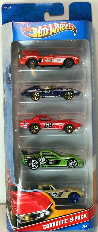 hot wheels corvette 5 pack