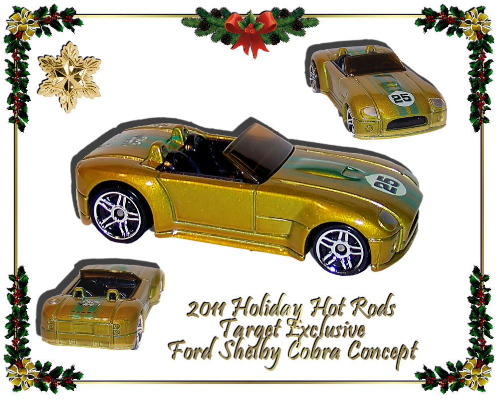 hot wheels ford shelby cobra concept