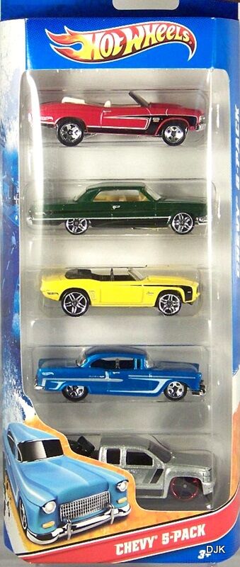 hot wheels chevy 5 pack