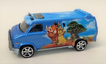 hot wheels gmc panel van