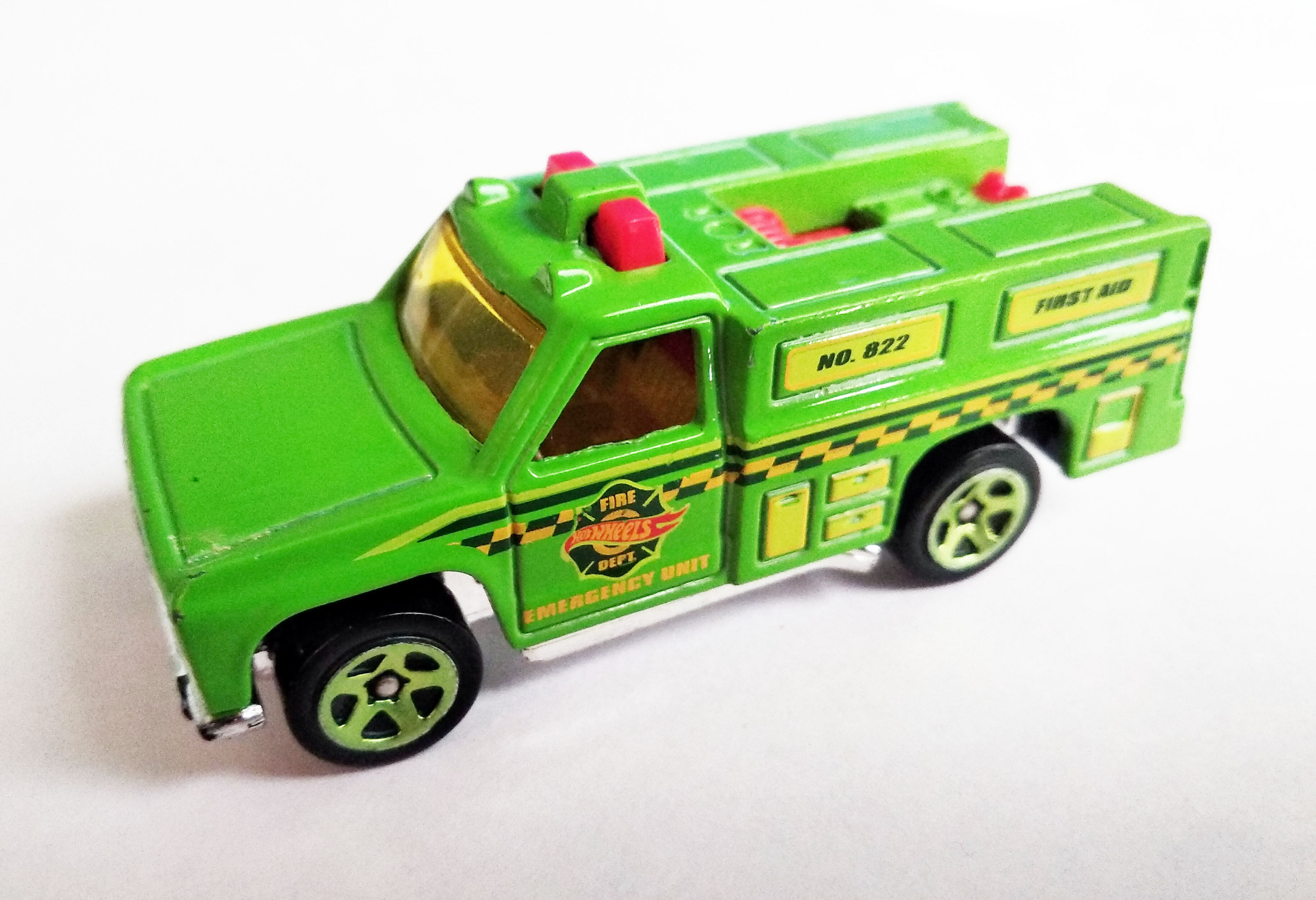 1974 hot wheels rescue unit