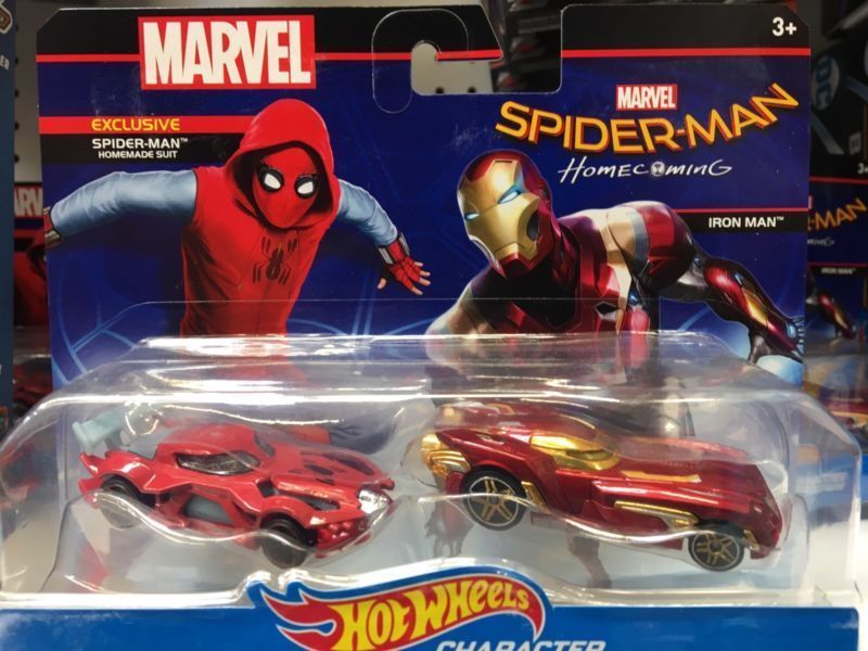 spiderman ironman toy