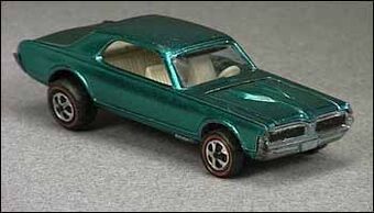 hot wheels custom cougar 1967