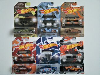 hot wheels camouflage 5 pack