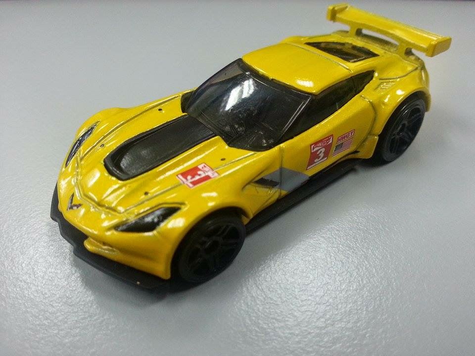 hot wheels corvette c7r