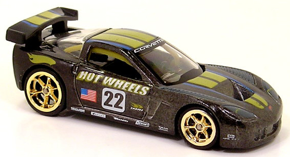 hot wheels corvette c6r