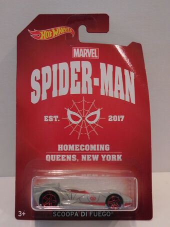 hot wheels spider man homecoming