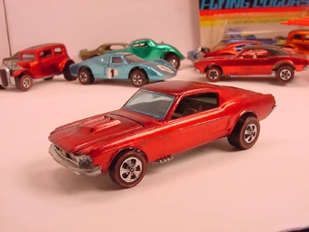 hot wheels 1968 custom mustang
