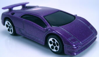 purple lamborghini hot wheels