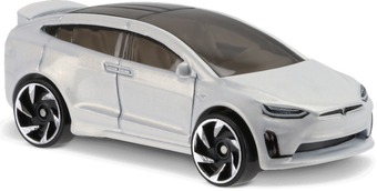 hot wheels tesla model s white