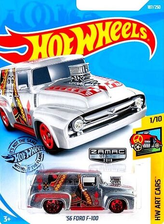 hot wheels 56 ford panel truck