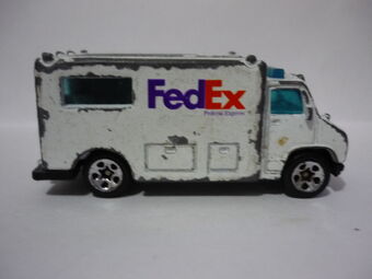 hot wheels fedex truck