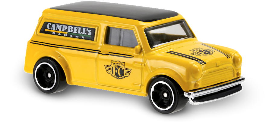 hot wheels 67 austin mini van