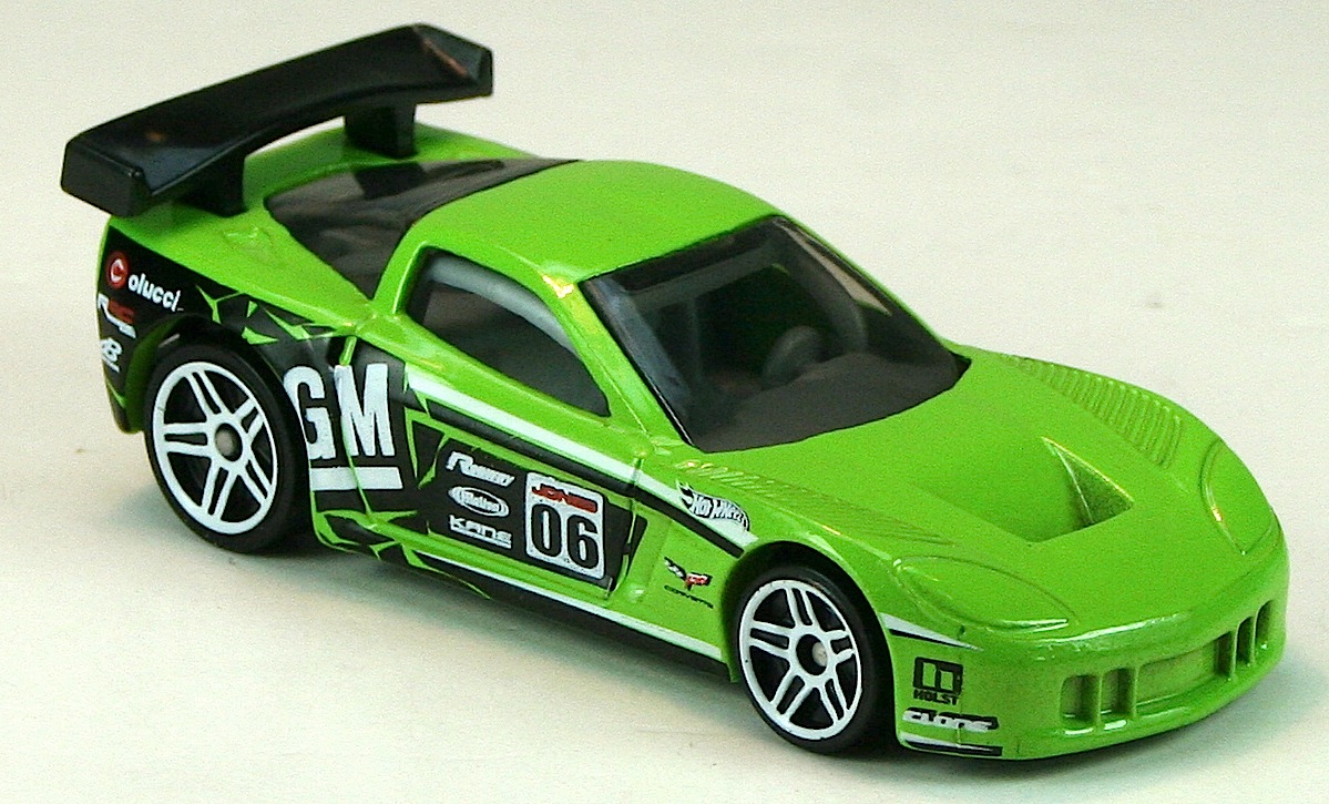 hot wheels corvette c6r