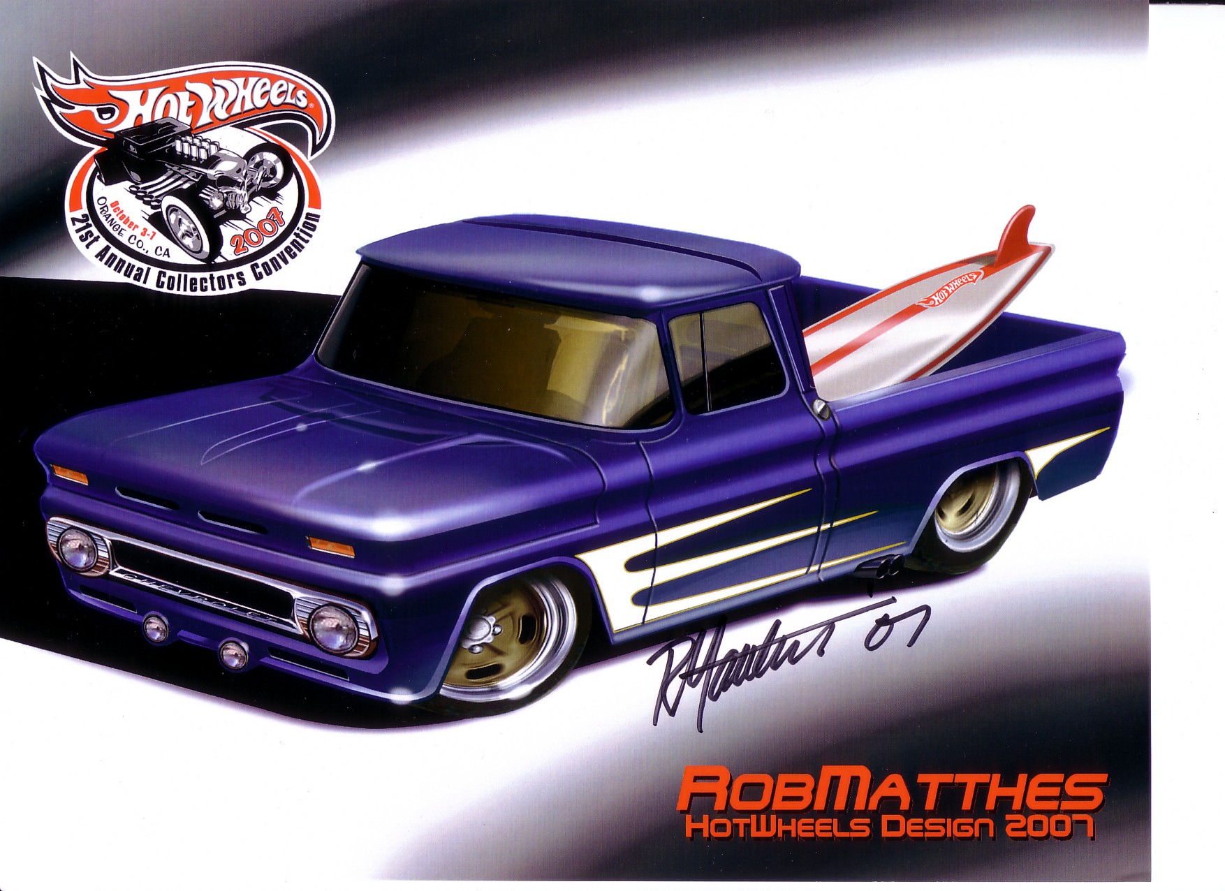 HOT WHEELS 62 CHEVY PICKUP LOWRIDER WATER SLIDE DECALS PURPLE NEW EASY TO SET 