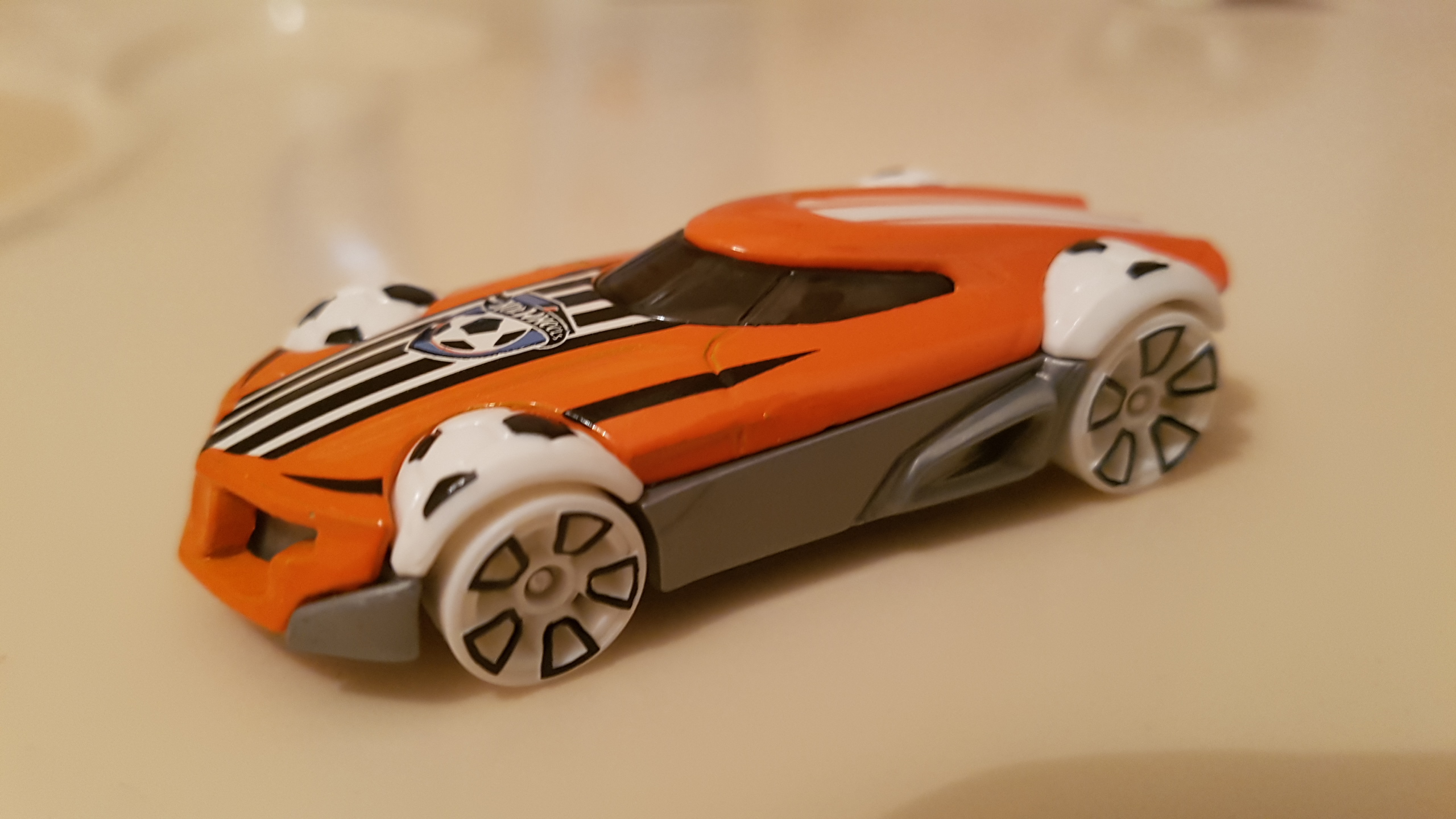 hot wheels soccer car